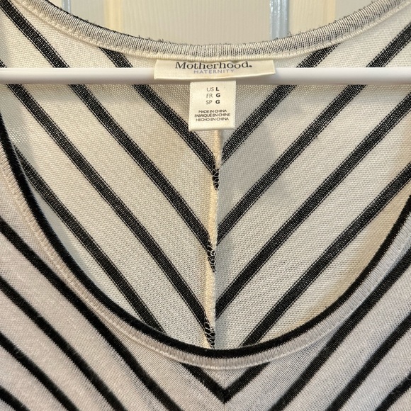 Motherhood Maternity Long Asymmetrical Light sweater - Picture 3 of 4